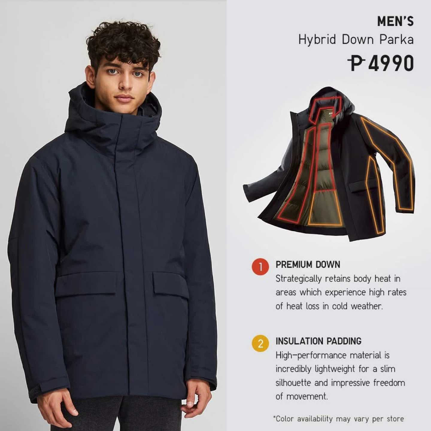 UNIQLO Men's Parka (S)