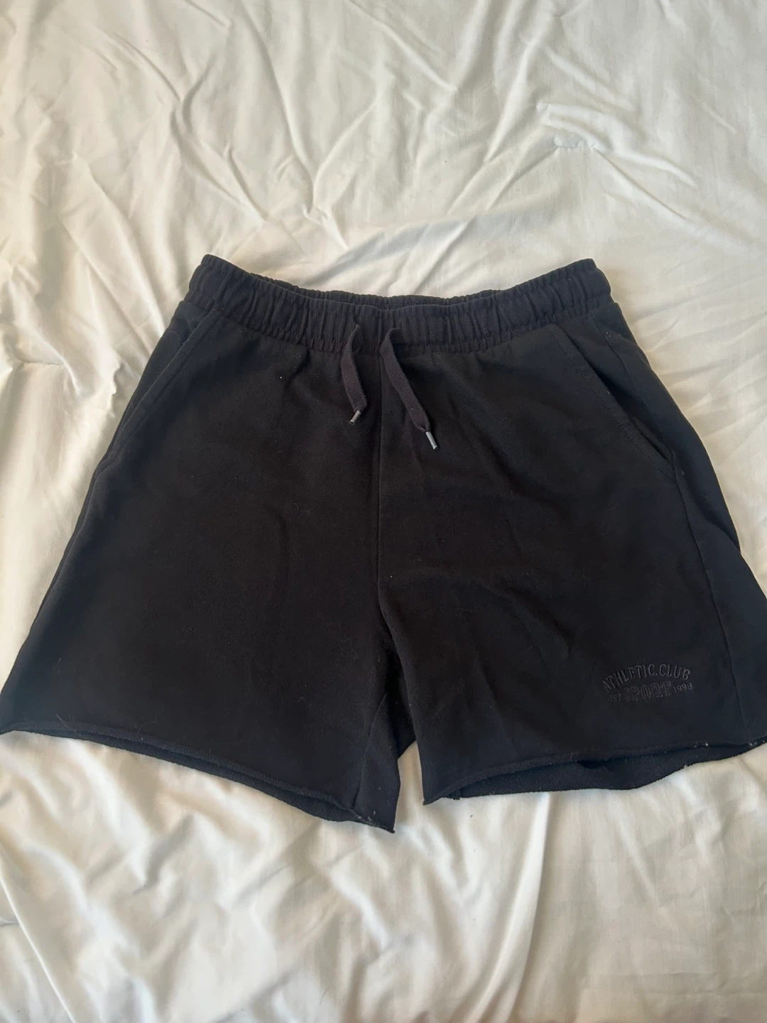 H&M Divided Black Athletic Club Shorts Size S