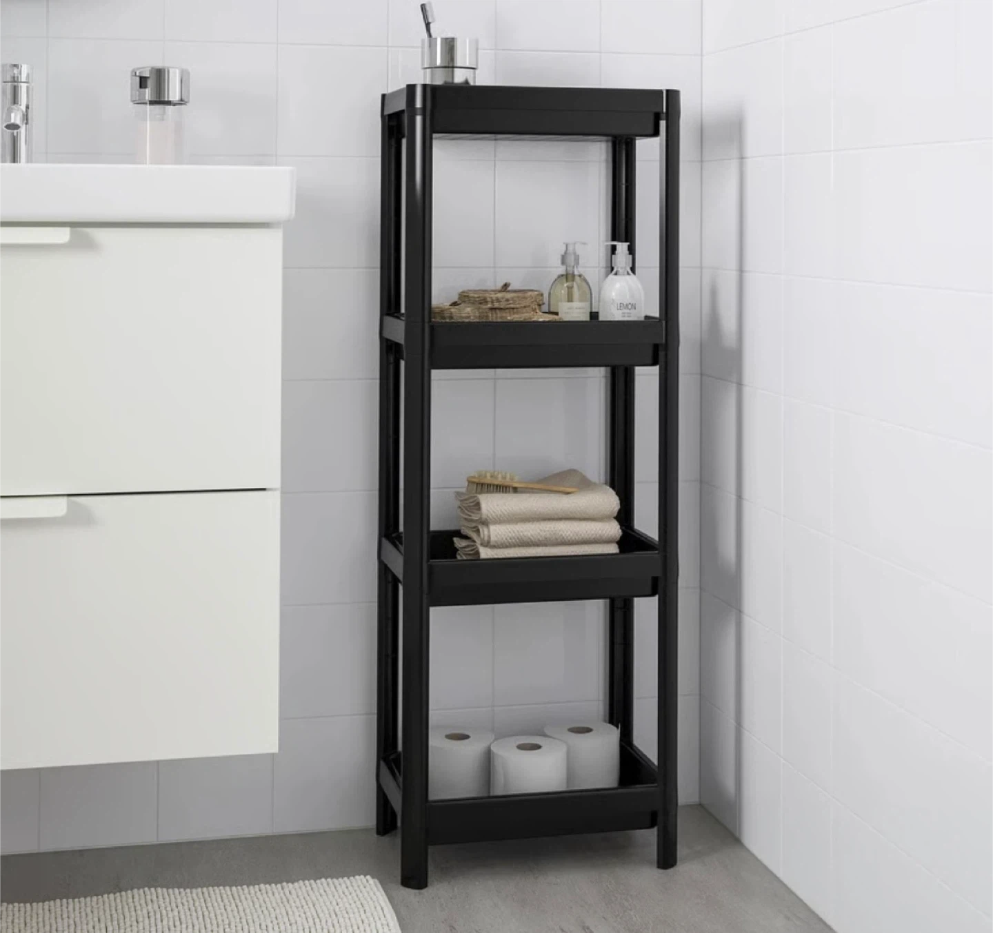 IKEA VESKEN Bathroom Shelf