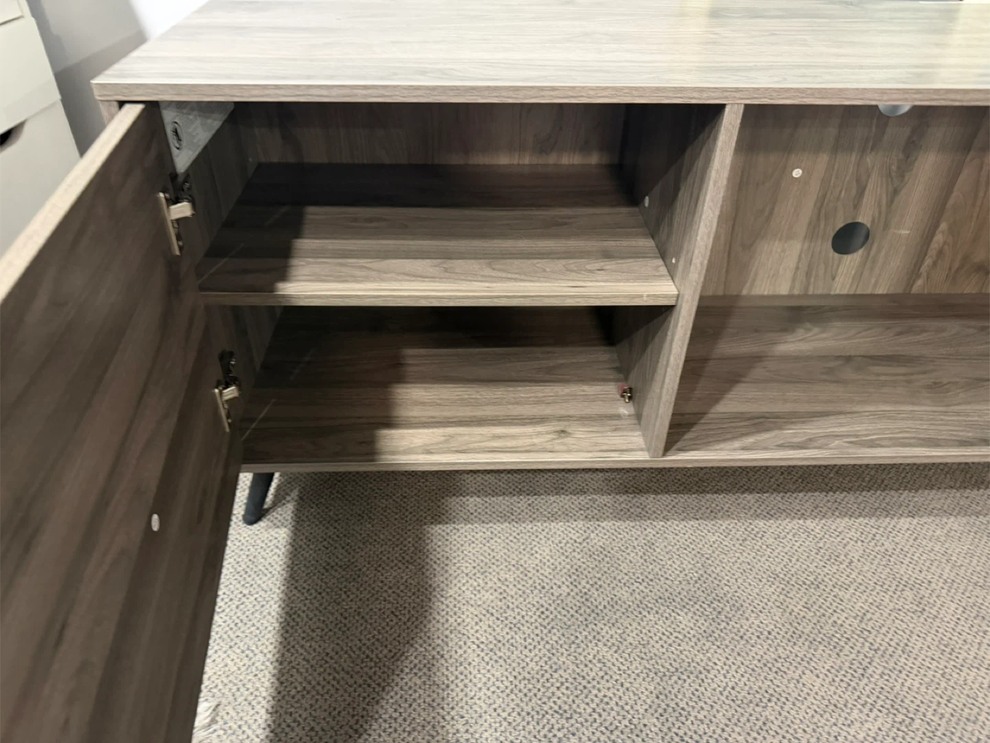 ❗️moving sale❗️TV Stand with door cabinet - photo 2