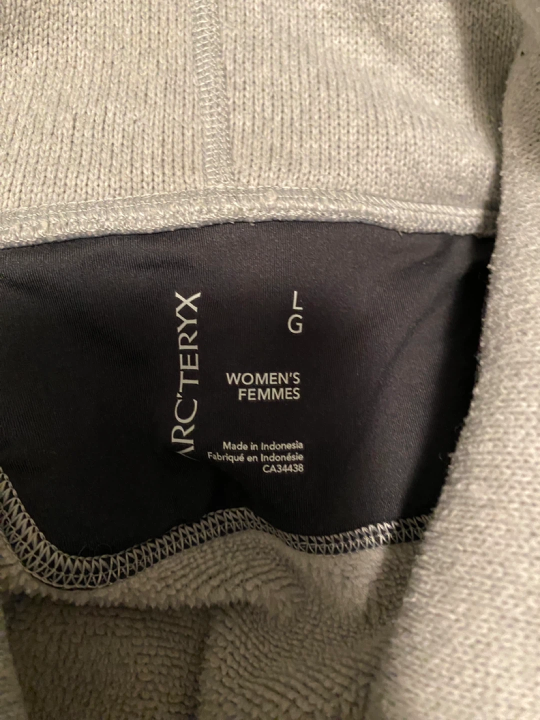Arc'teryx Desira Tunic Sweatshirt Women's Size L Grey - photo 4