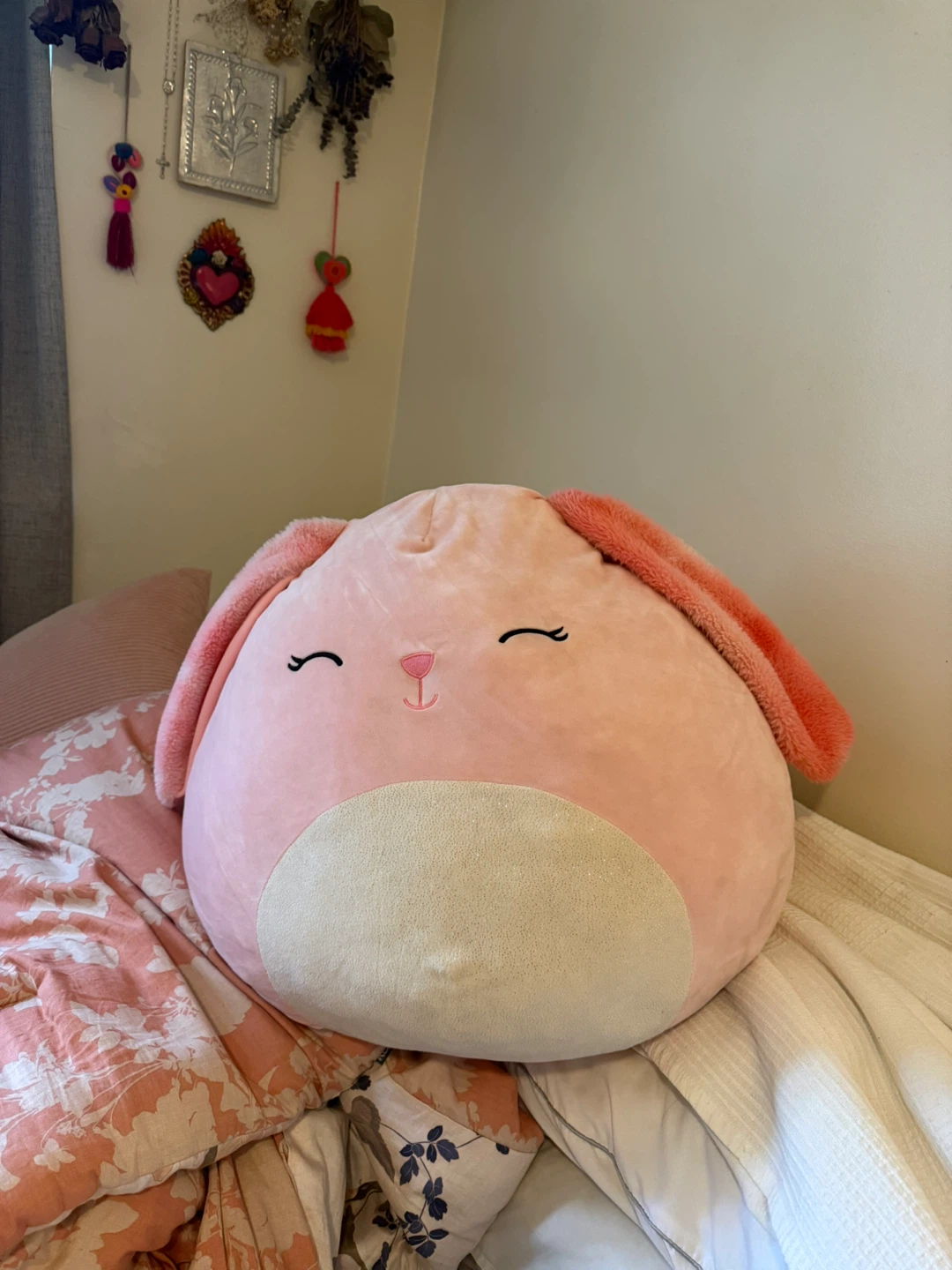 Pink Bunny squishmallow