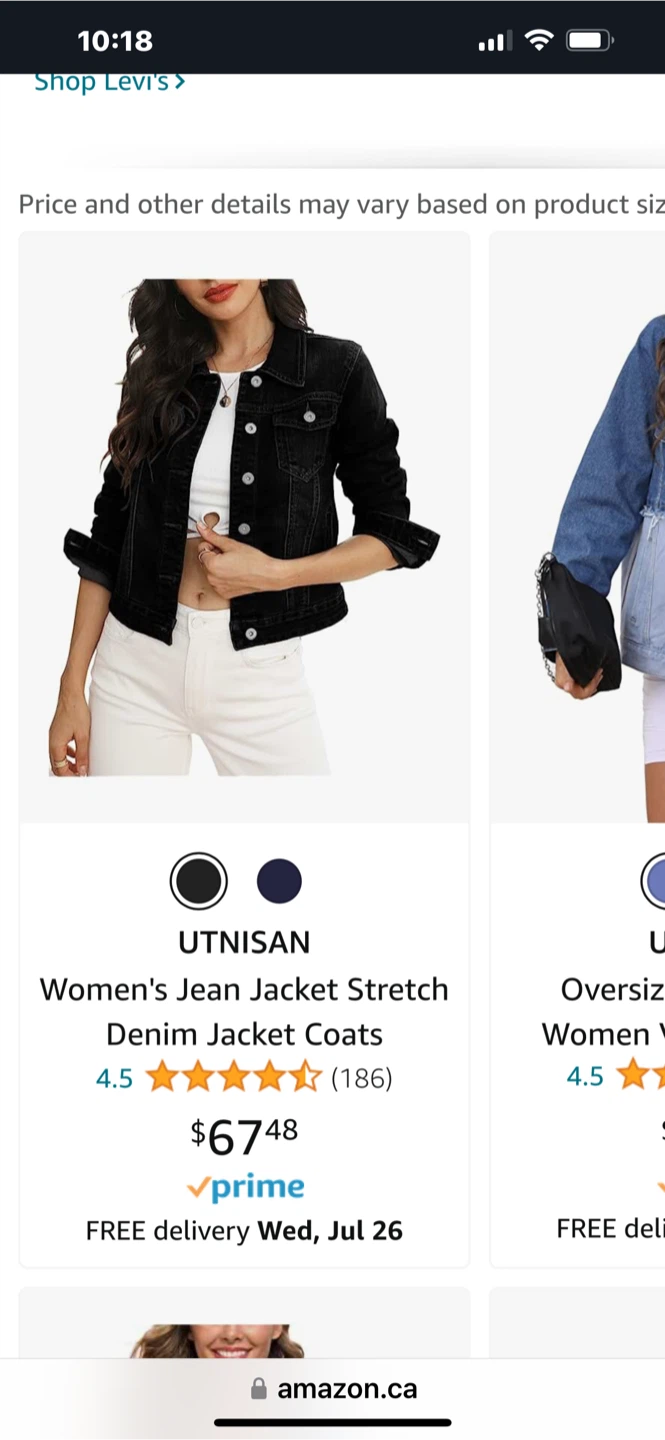 UTNISAN Women's Black Denim Jacket - photo 3