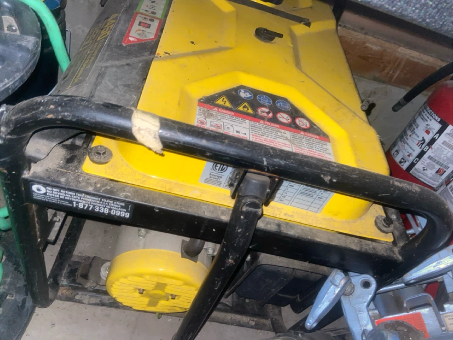 Champion 3550/4450 watt generator