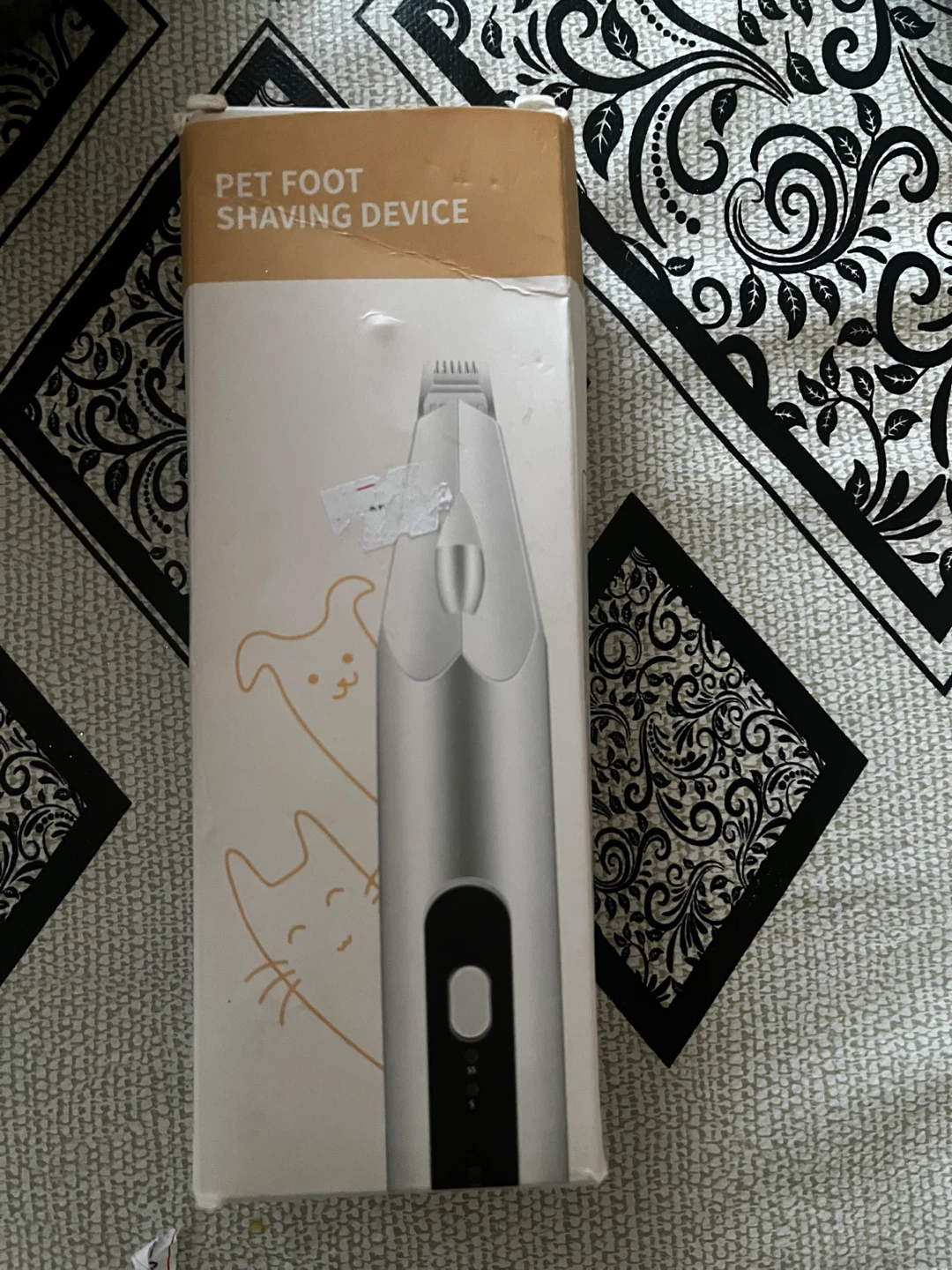 Pet Foot Shaving Device