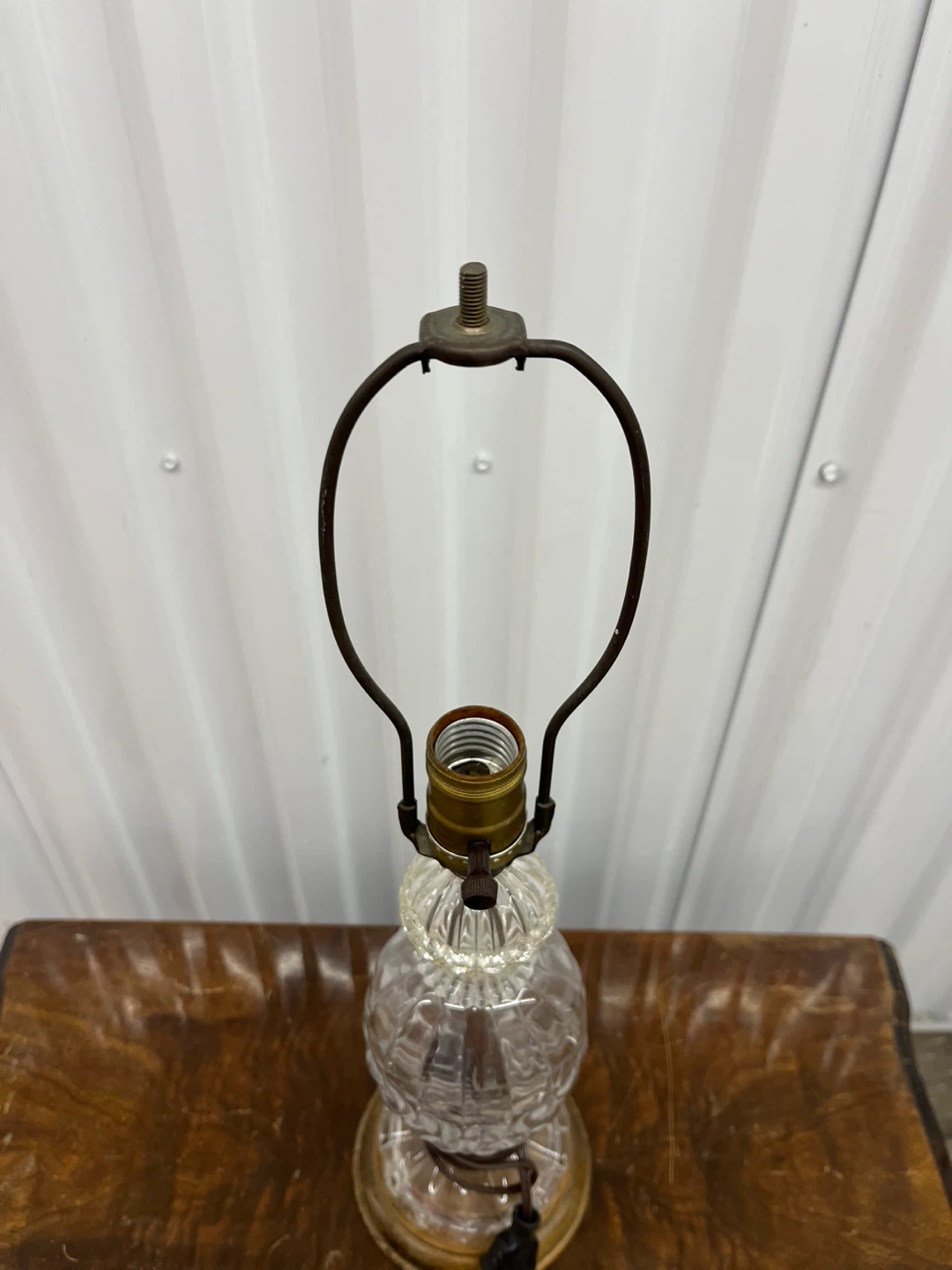 Vintage Glass Table Lamp - photo 3