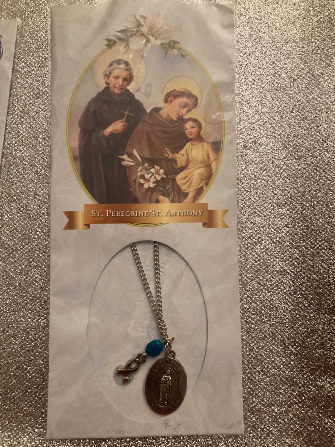 St. Peregrine and St. Anthony Necklace - photo 5