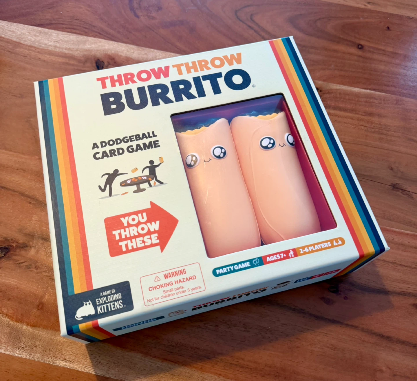 Throw Throw Burrito Dodgeball Card Game