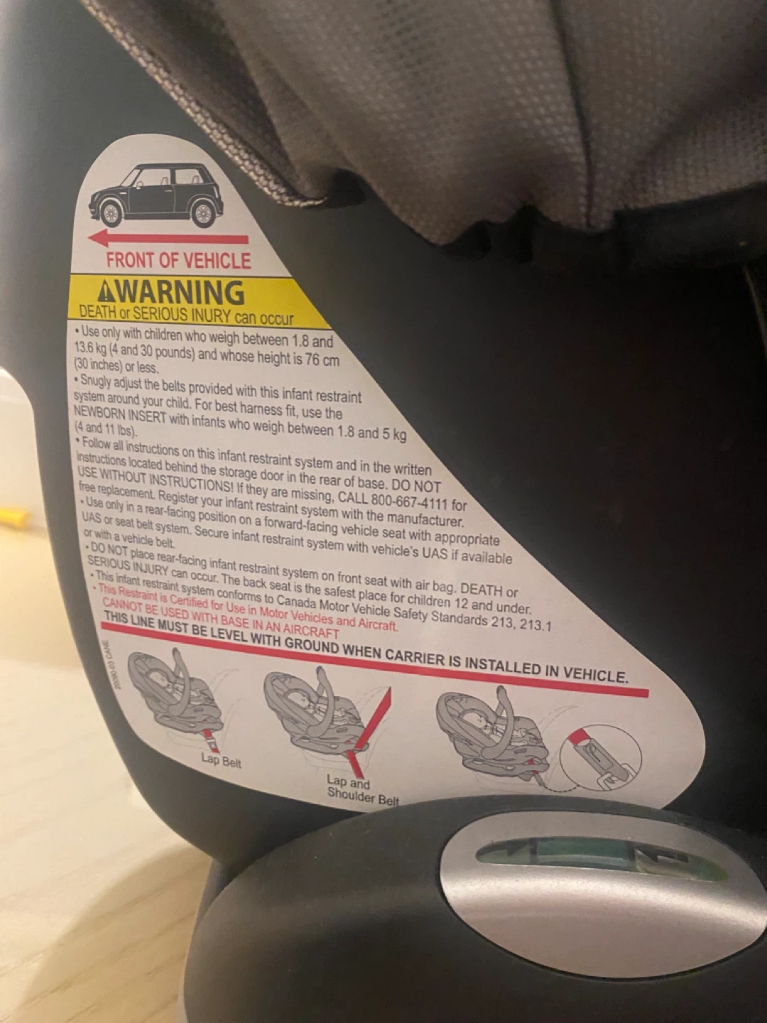 Chicco KeyFit 30 Infant Car Seat