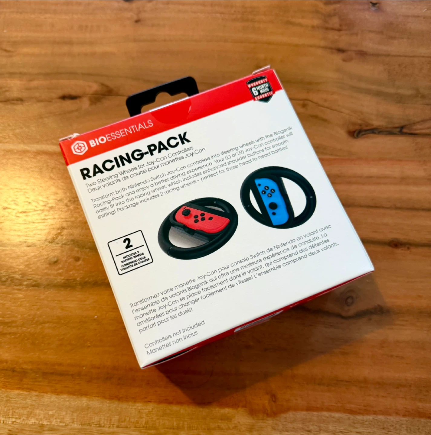 Bioessentials Racing-Pack Steering Wheels for Nintendo Switch - photo 4