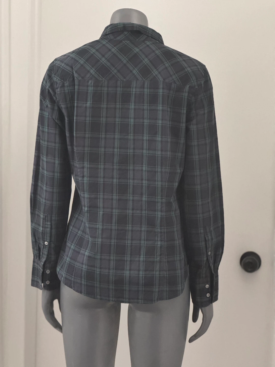 J. Crew Plaid "Perfect" Shirt - Size 10 - photo 2