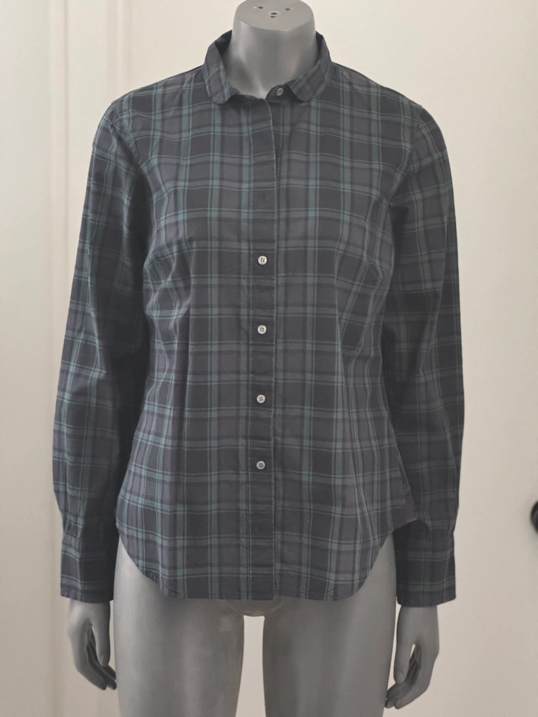 J. Crew Plaid "Perfect" Shirt - Size 10
