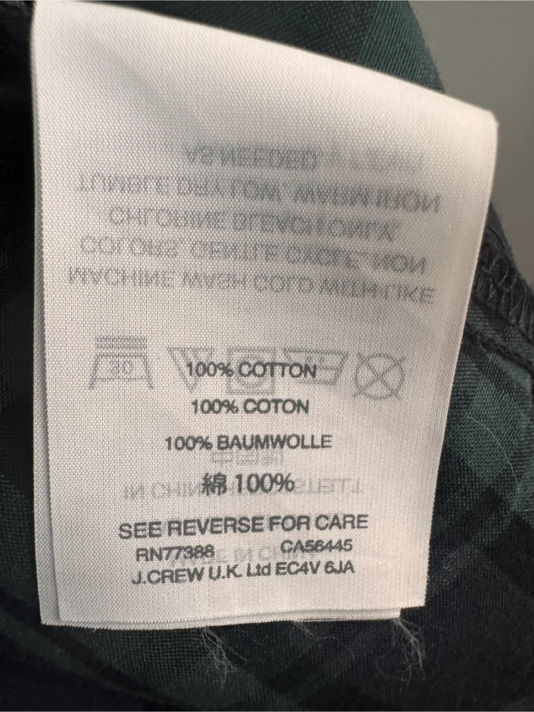 J. Crew Plaid "Perfect" Shirt - Size 10 - photo 5