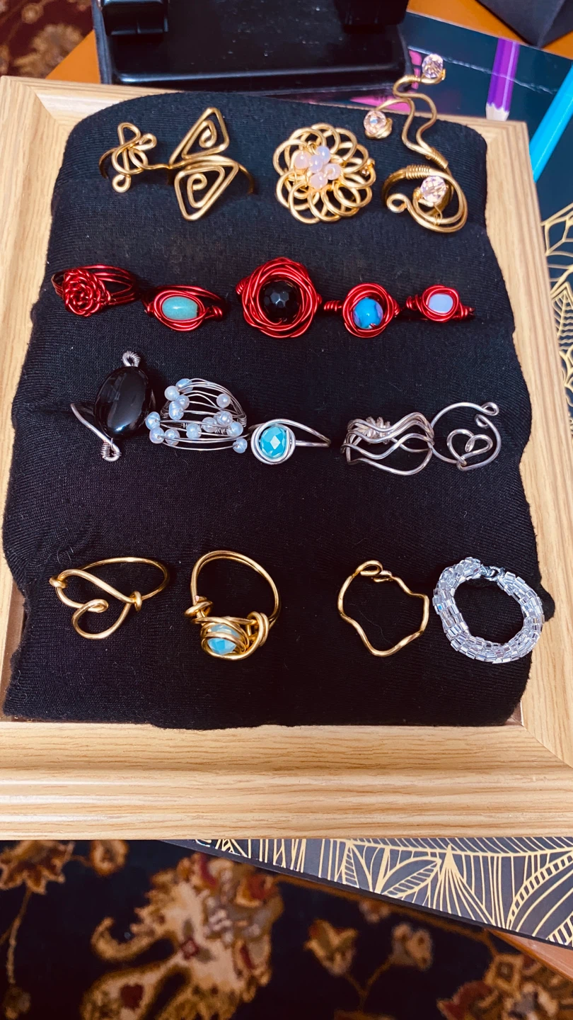 Wire Wrapped Rings