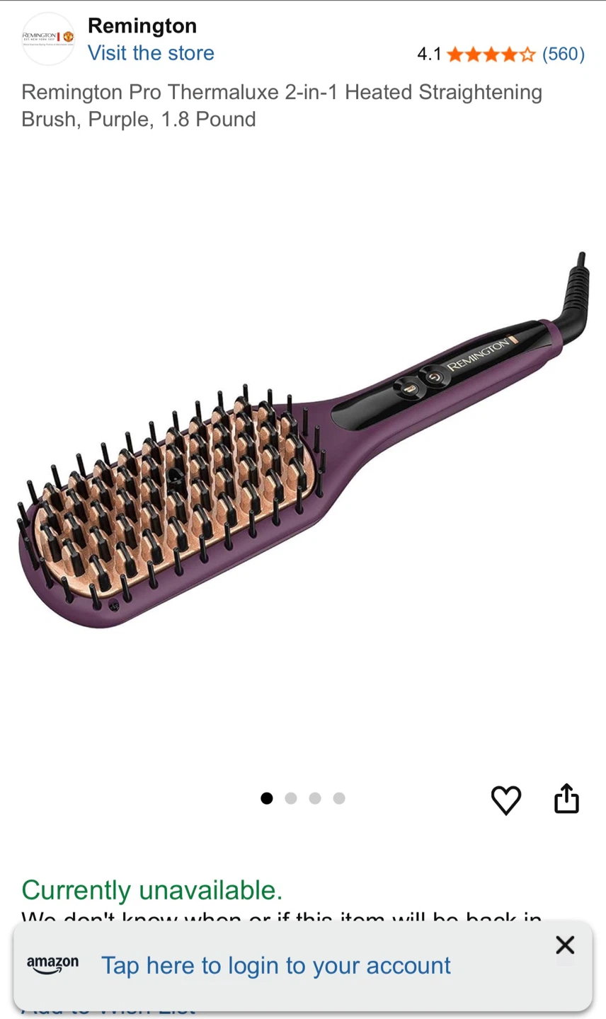 Remington hair straightener - photo 2