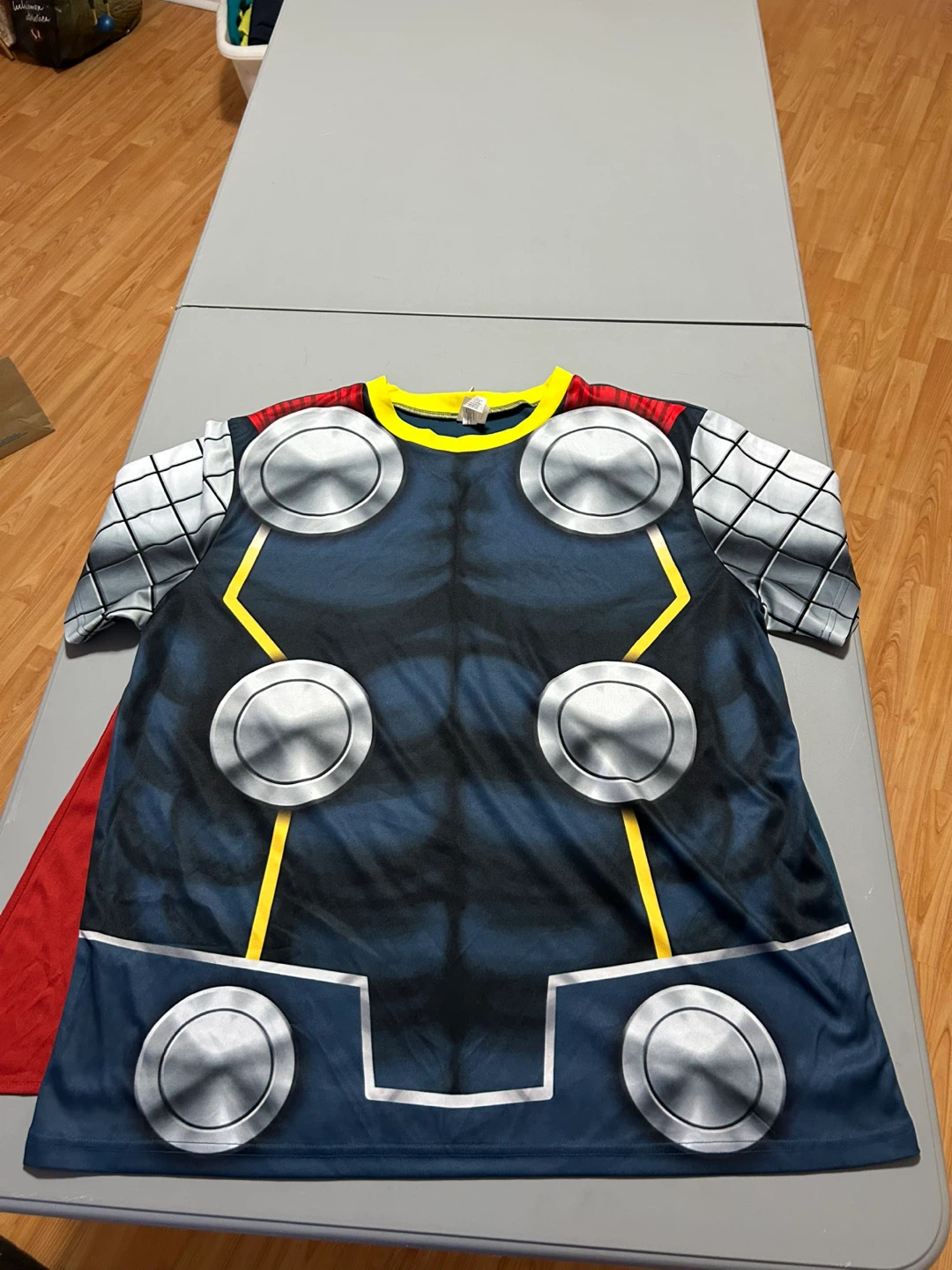 Thor Costume T-Shirt with Cape