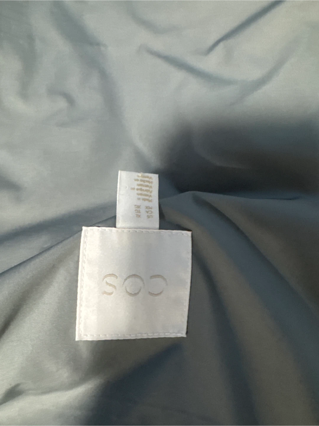 COS Puffer Jacket - Grey - photo 3