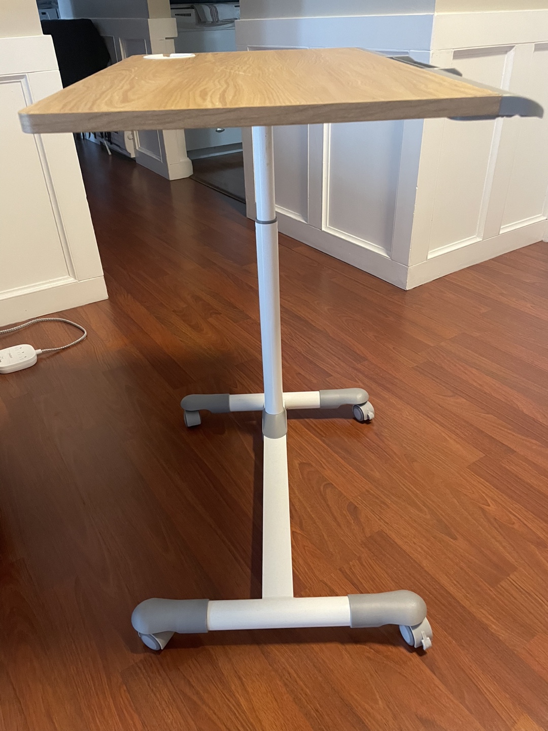 Adjustable Rolling Laptop Desk - photo 2