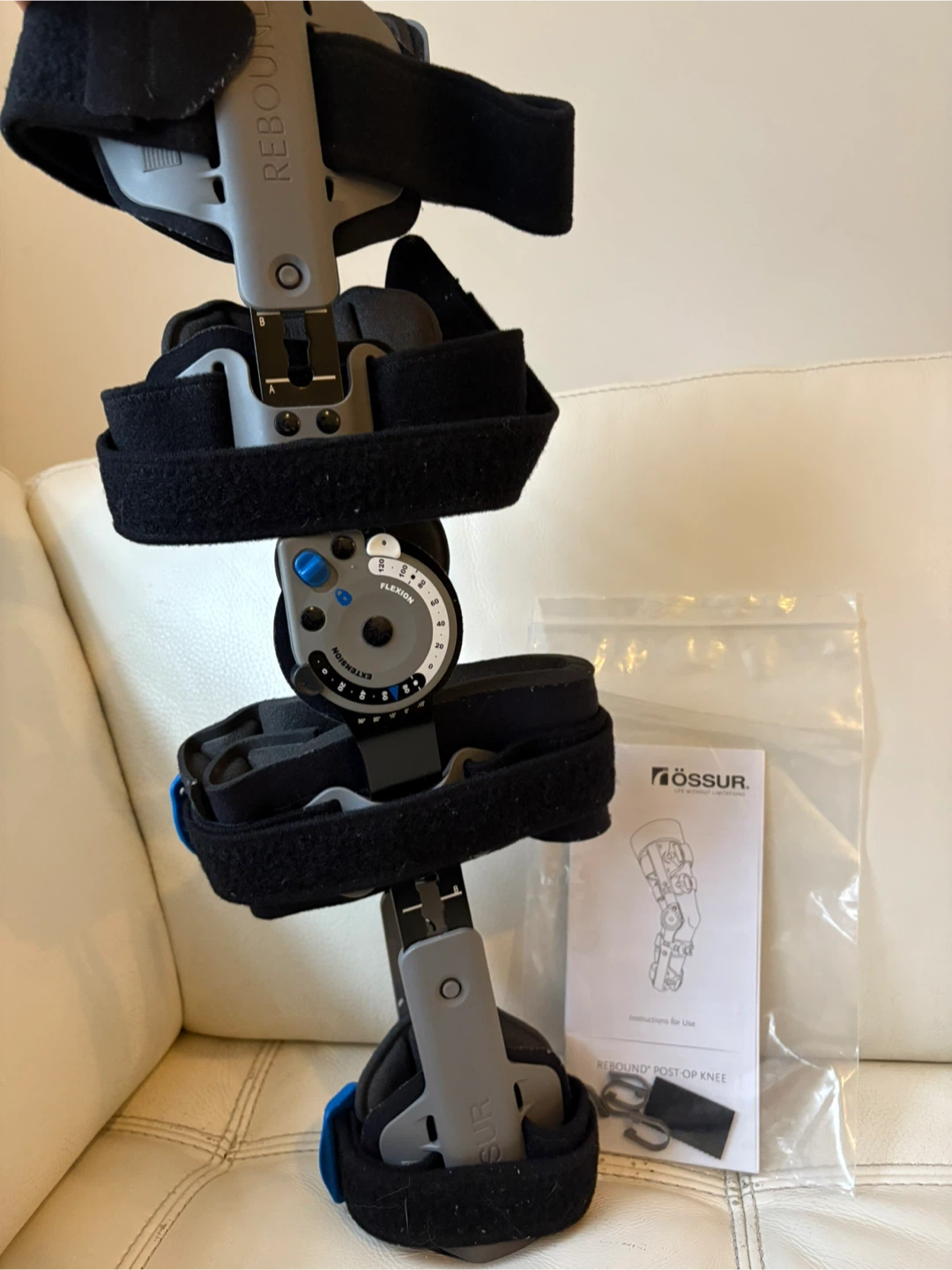 Ossur Rebound Post-Op Knee Brace (Right Knee) - photo 3