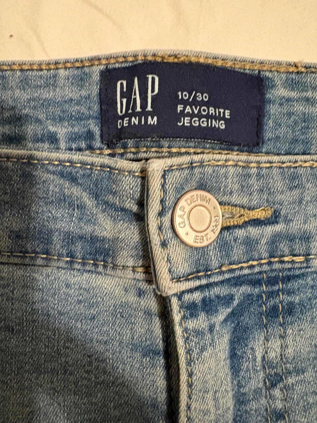 GAP Denim Favorite Jeggings Size 10/30 - photo 5