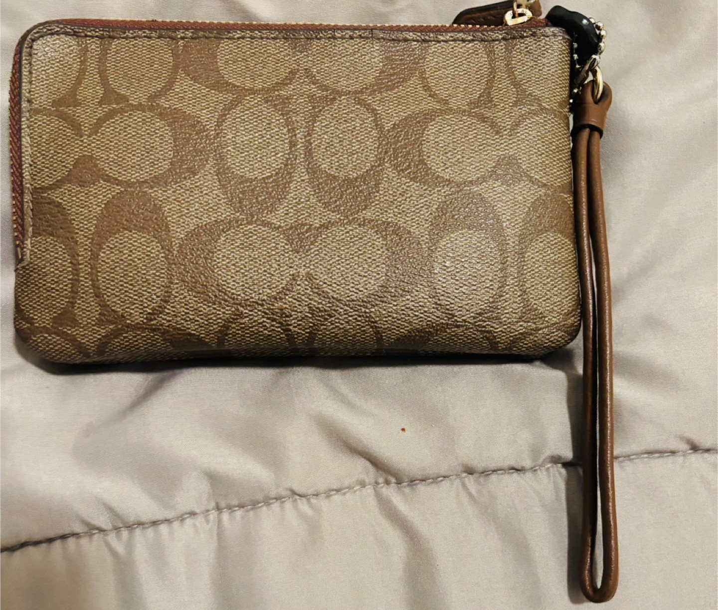 Coach Signature Canvas Wristlet - photo 2