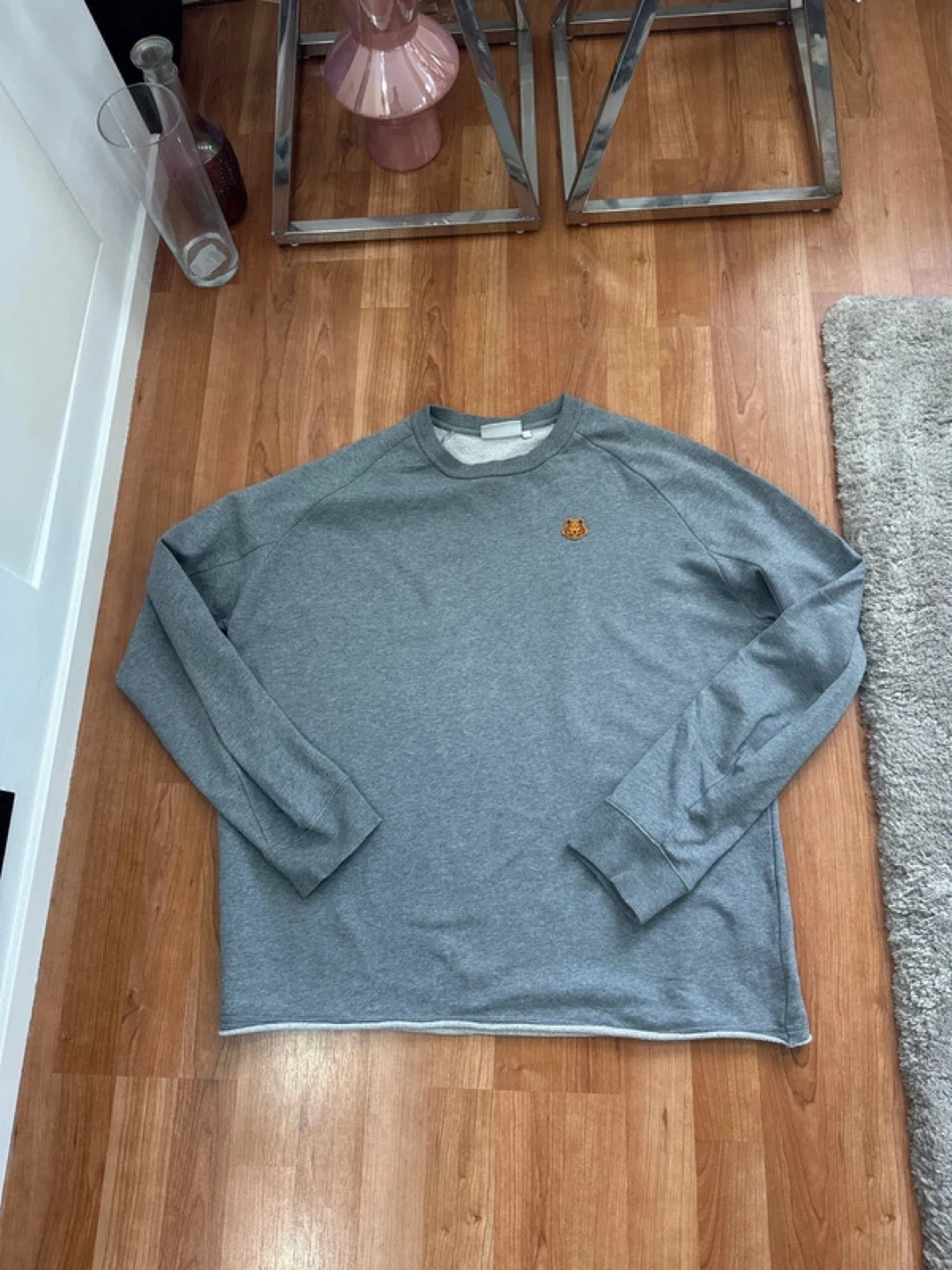 Kenzo Grey Crewneck Sweatshirt - photo 3
