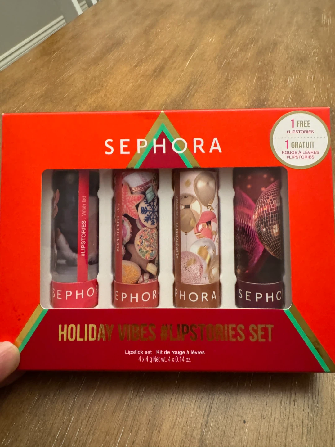 Sephora Holiday Vibes #Lipstories Lipstick Set