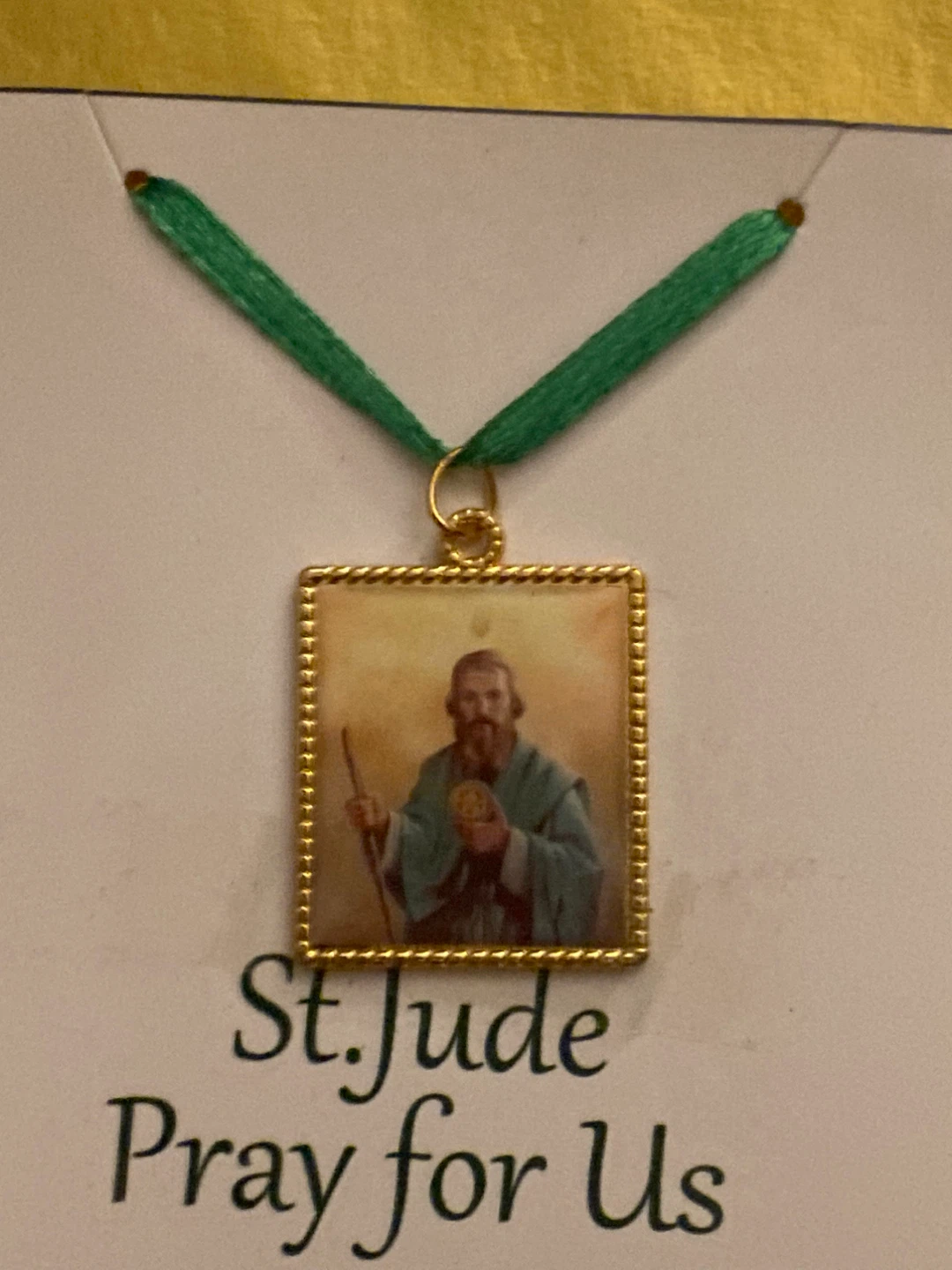St. Jude Pendant charm