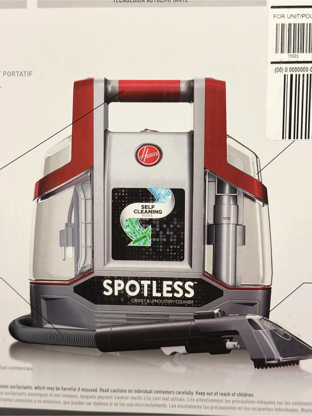 Hoover Spotless Carpet & Upholstery Cleaner - photo 2
