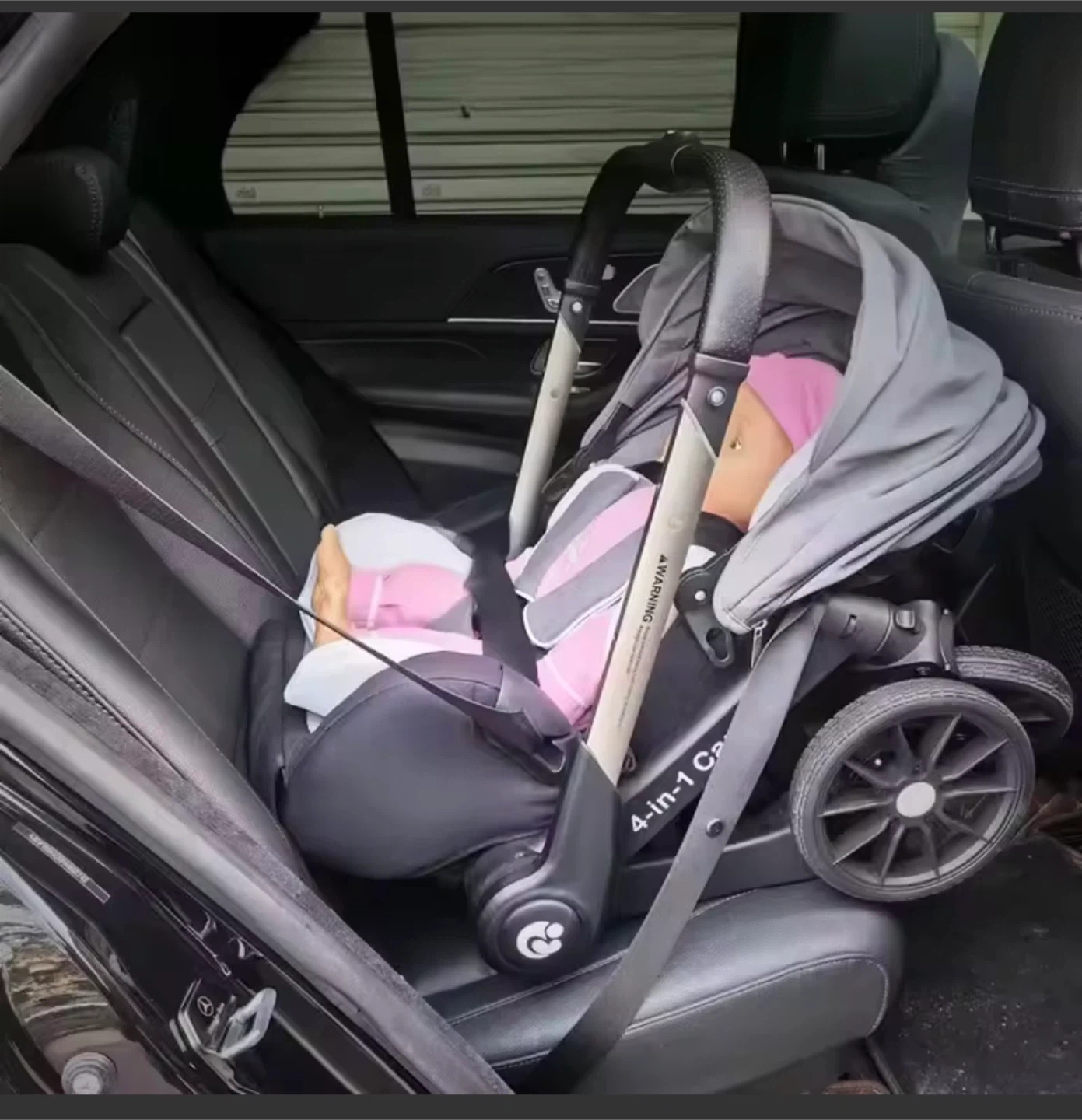 4-in-1 Infant Car Seat Stroller Combo - photo 3