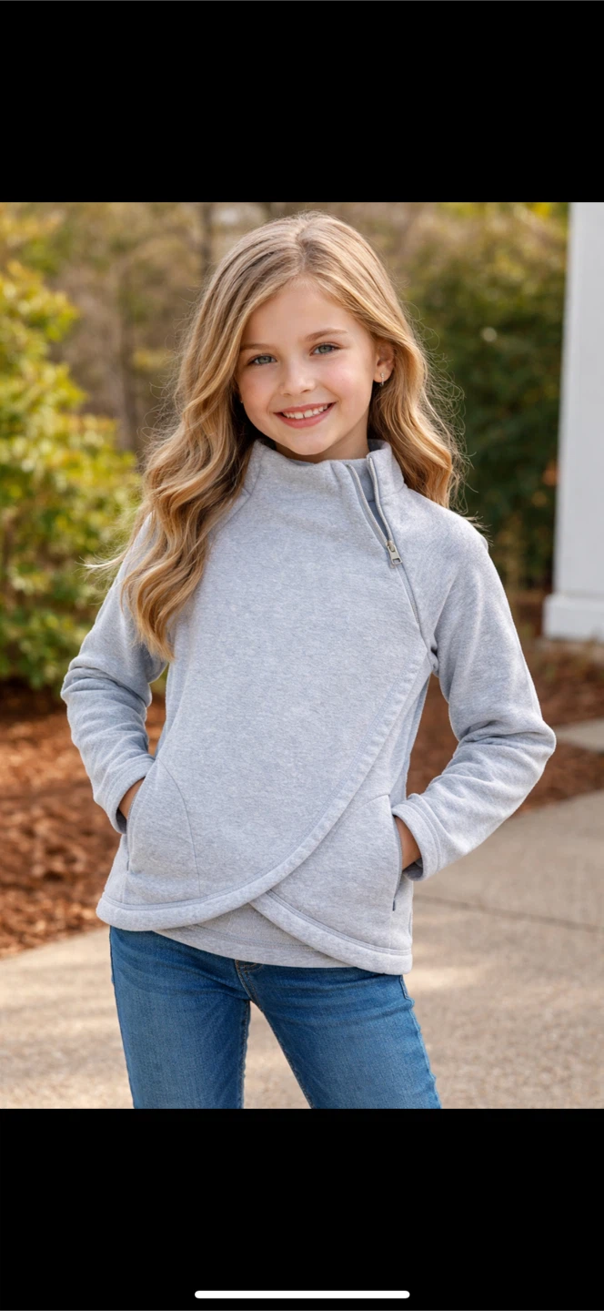 Girls Light purple Fleece size 8/10 years old