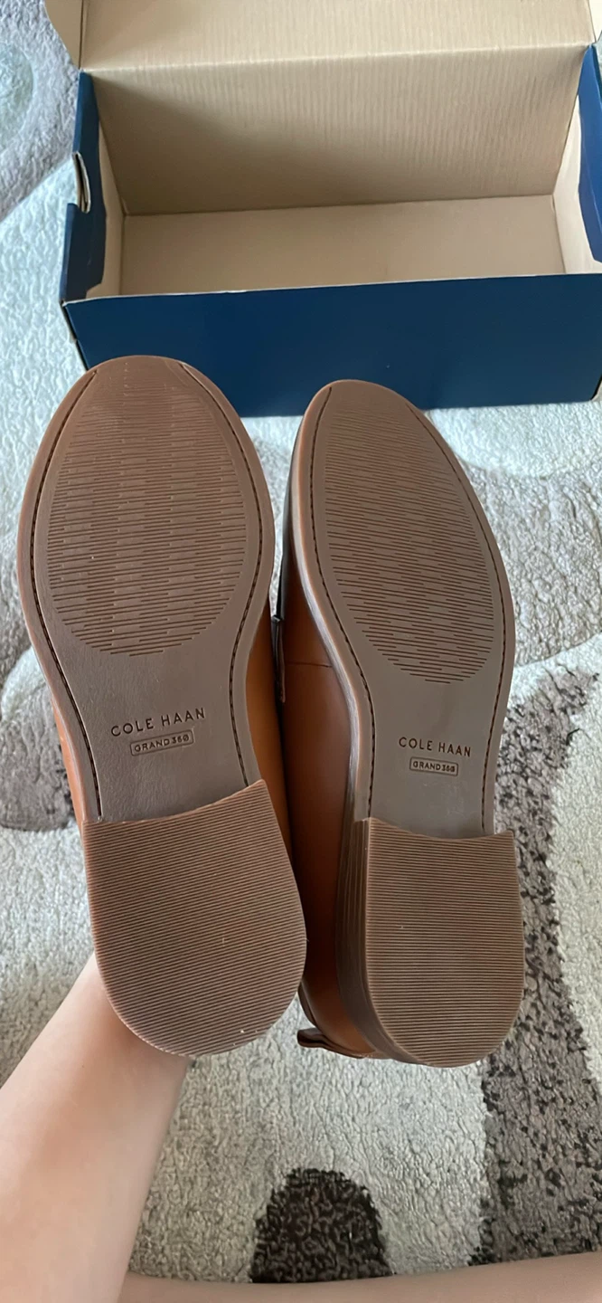 Cole Haan Brown Leather Loafer Shoes - photo 3