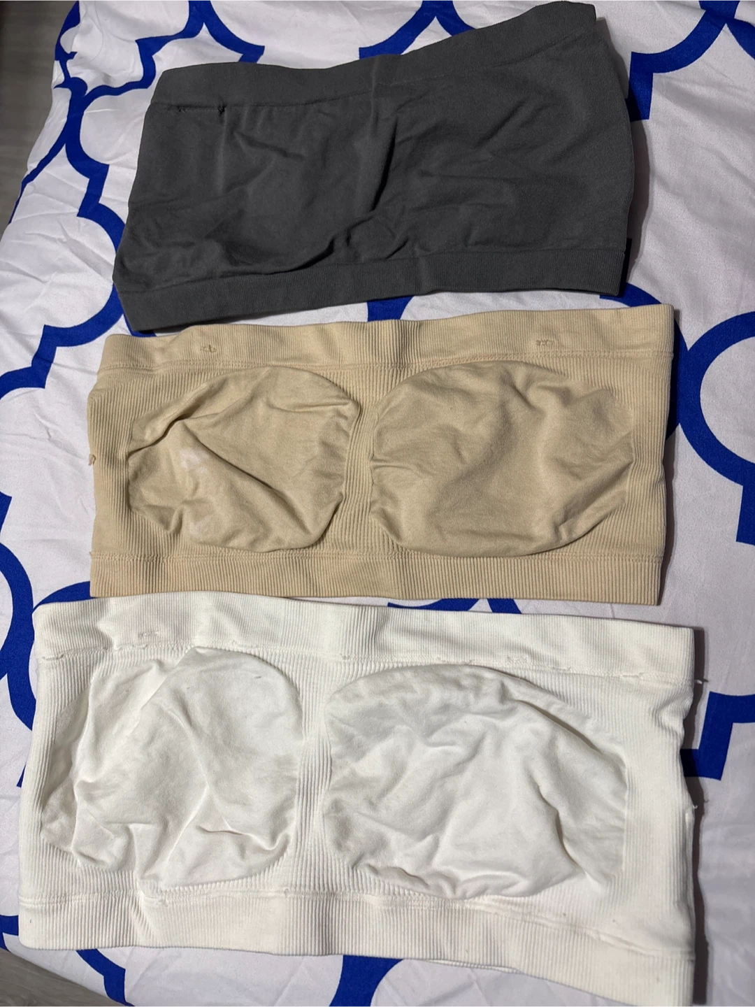 3 Seamless Bandeau Bras