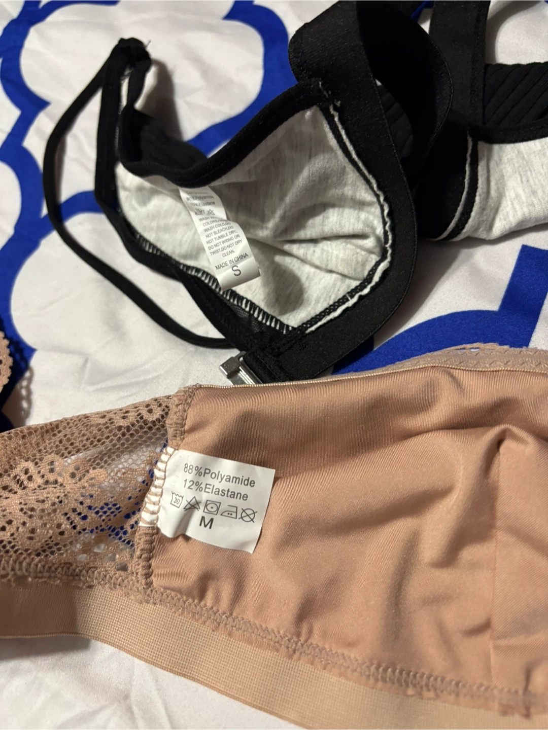 Bralette Set - Black & Nude Lace - photo 3