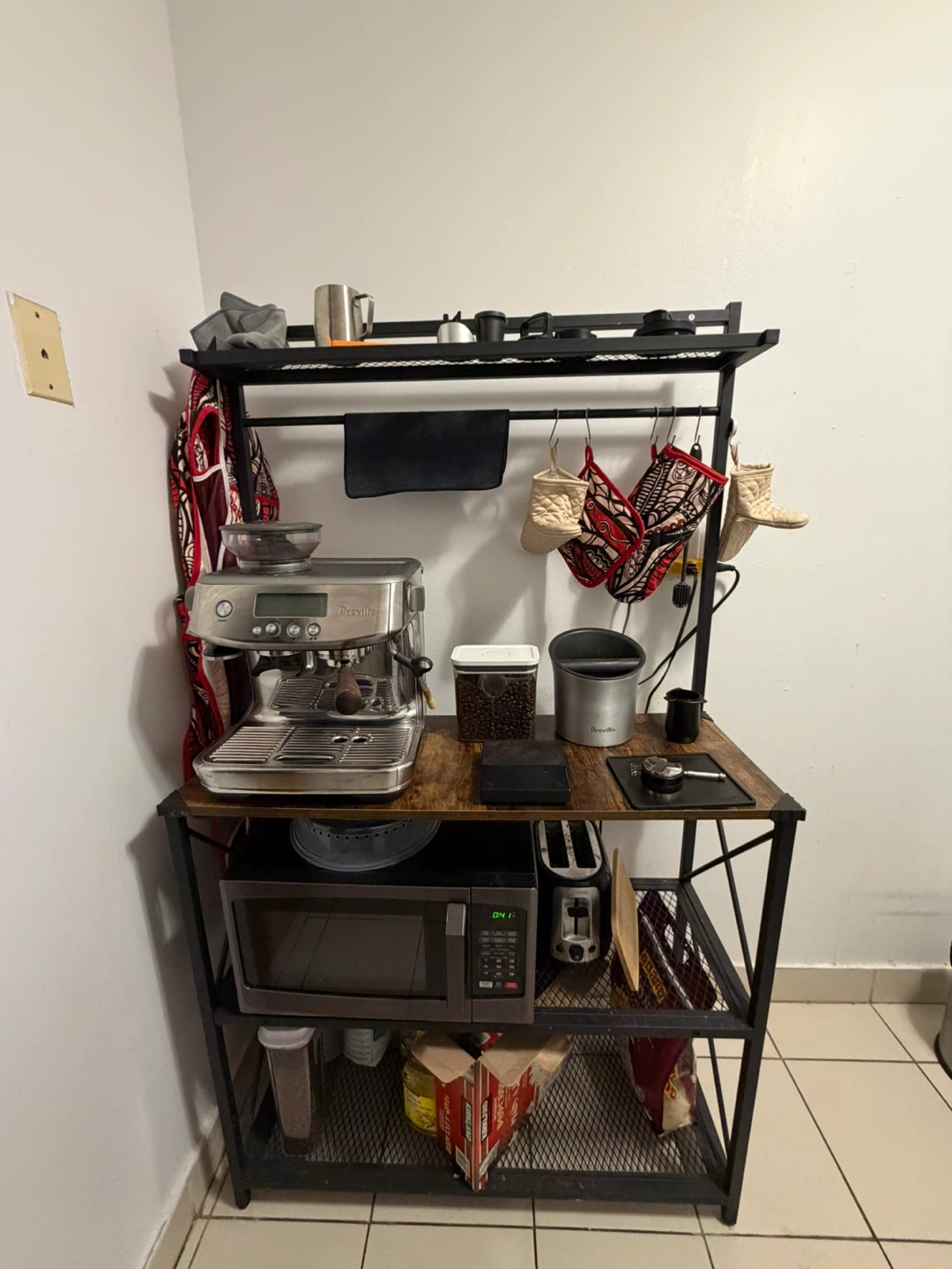 Kitchen Coffee/Baker’s Rack