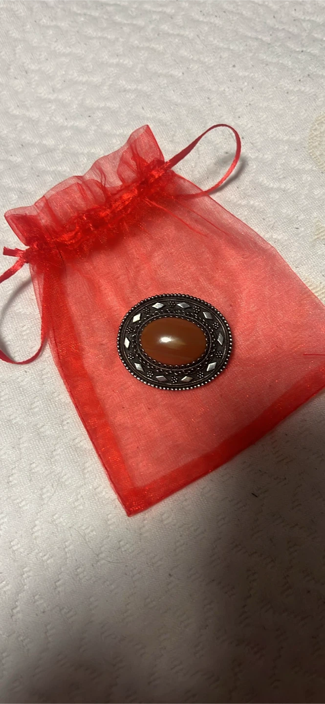 Vintage Sterling Silver Pin for Coat or Jacket