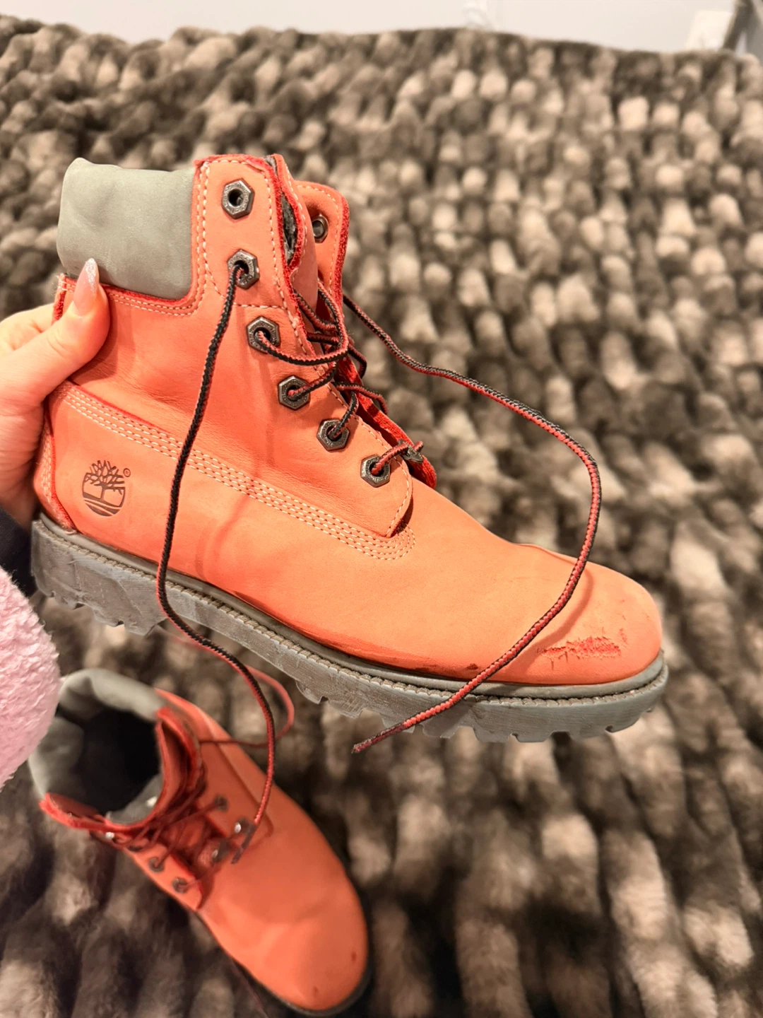 Timberland Lace-Up Boots Size 8 - photo 2
