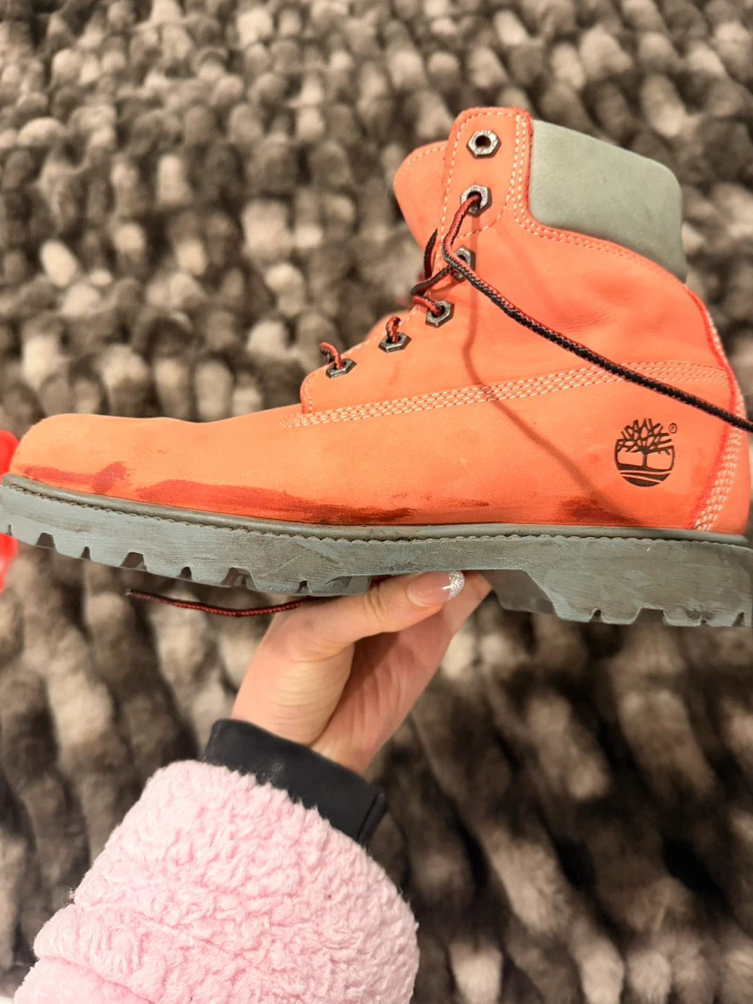 Timberland Lace-Up Boots Size 8 - photo 3