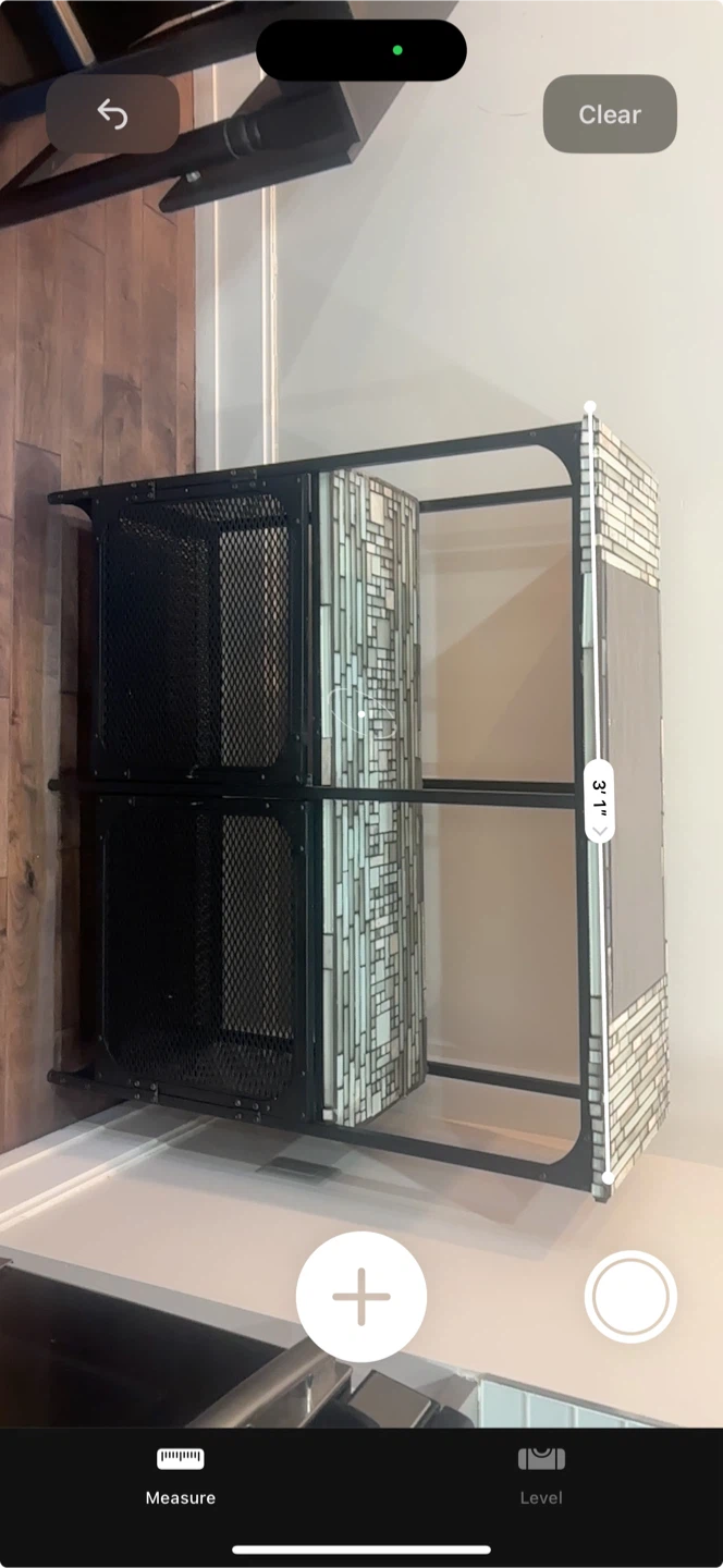 Mosaic Top Side Table with Cabinet Storage - photo 4