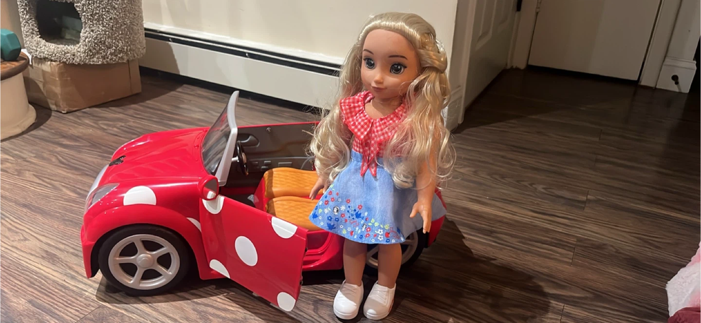 Disney Minnie Mouse Car with Doll