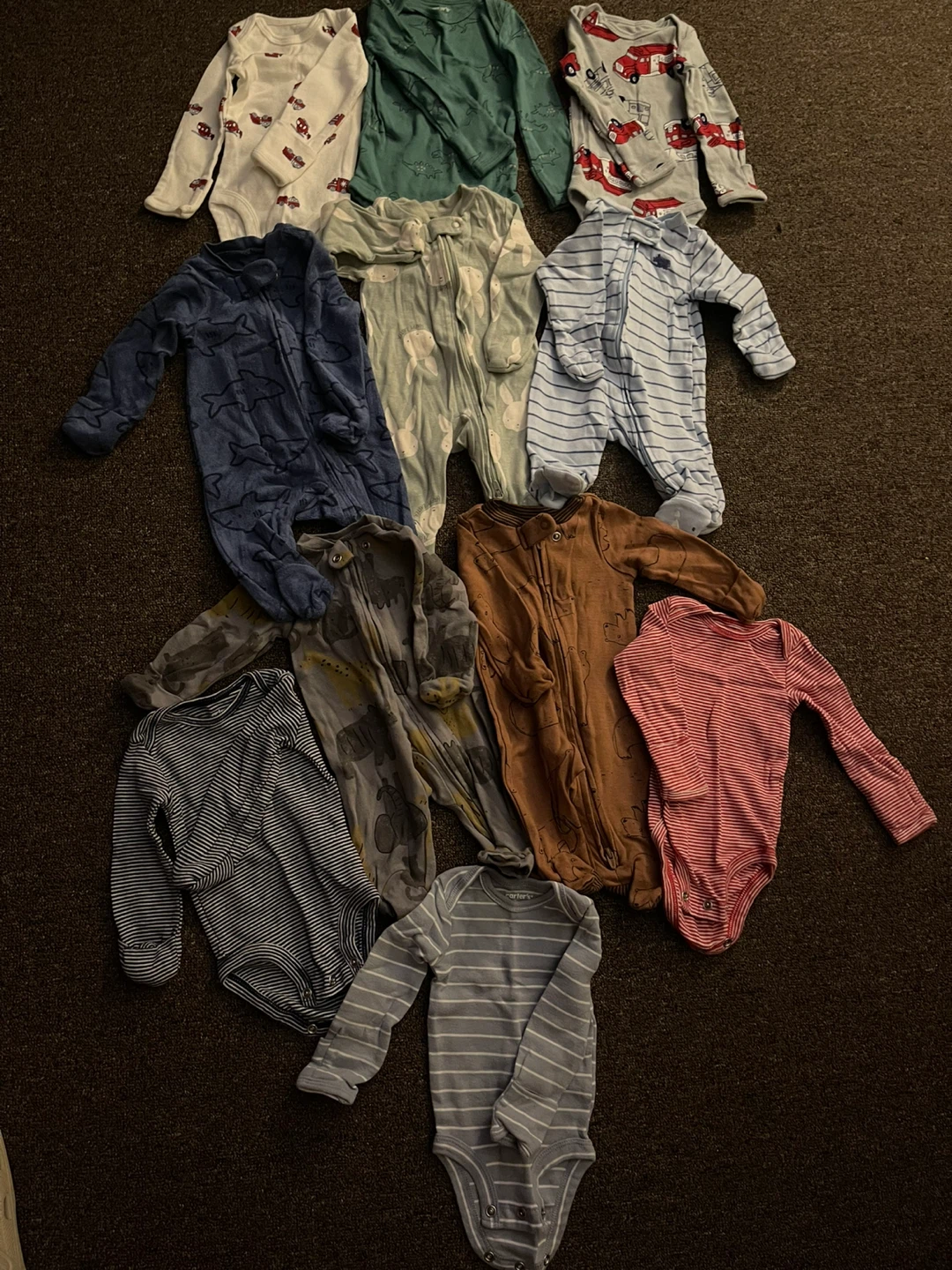 Carter's Baby Sleepers & Bodysuits - 11 Pieces