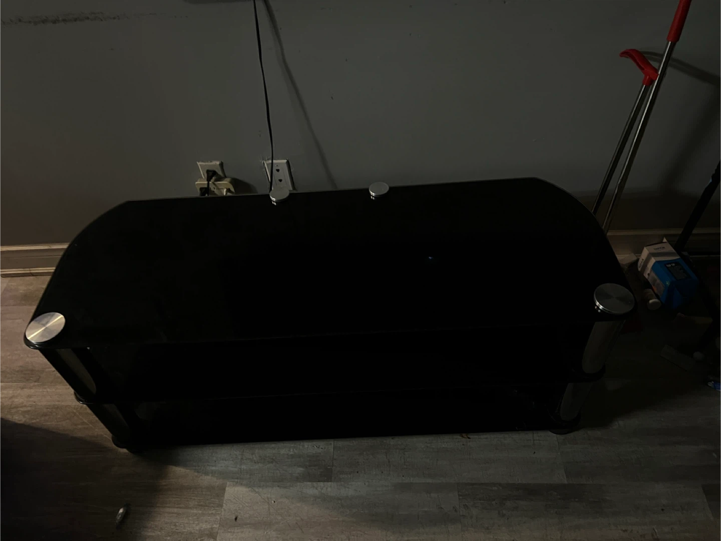 Glass TV Stand