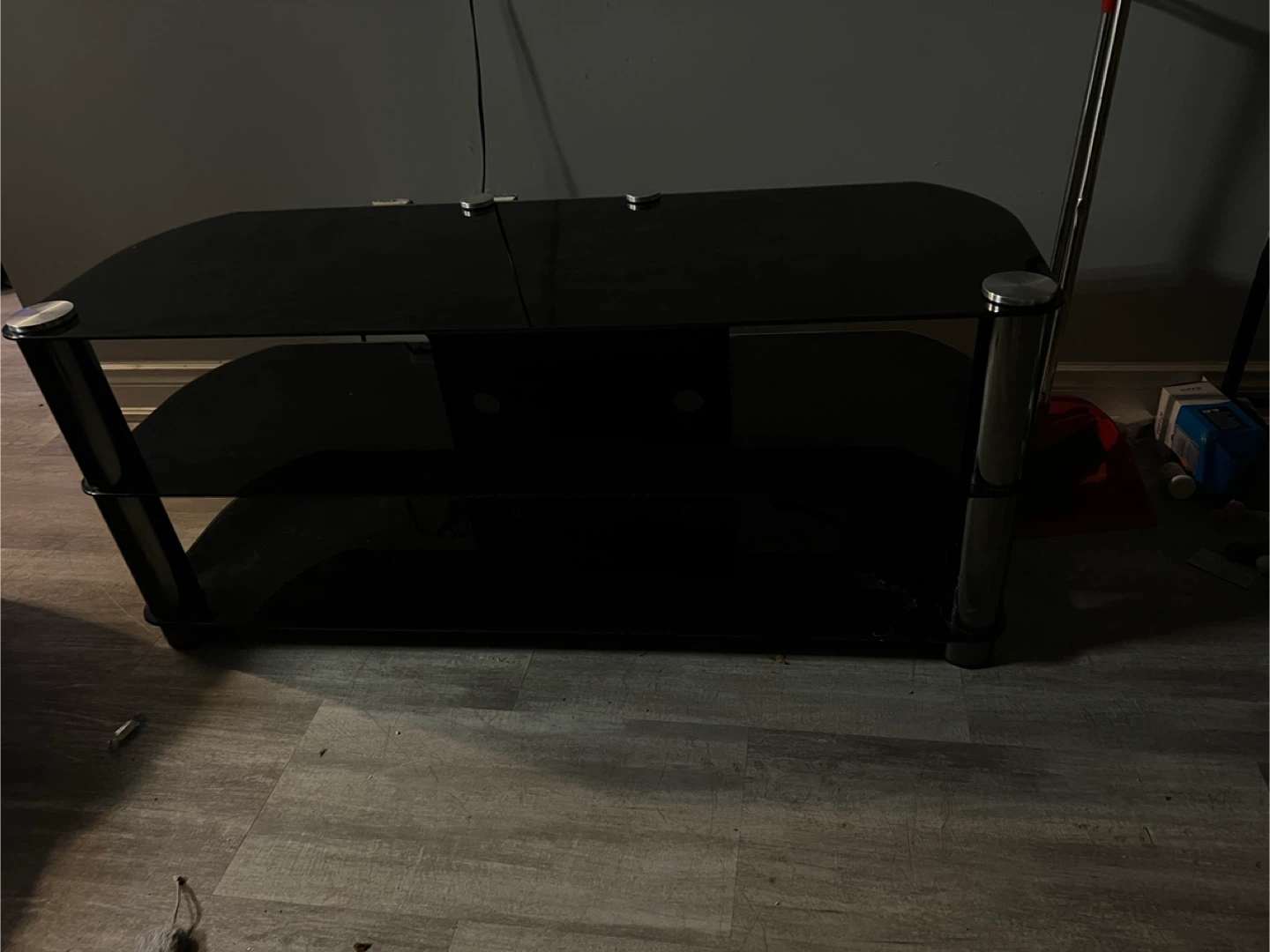 Glass TV Stand - photo 2