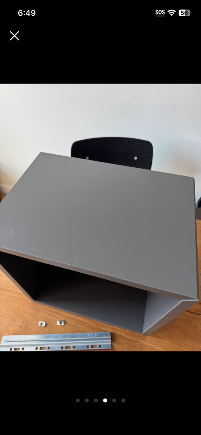 IKEA EKET Wall Shelf Unit in Gray - photo 5