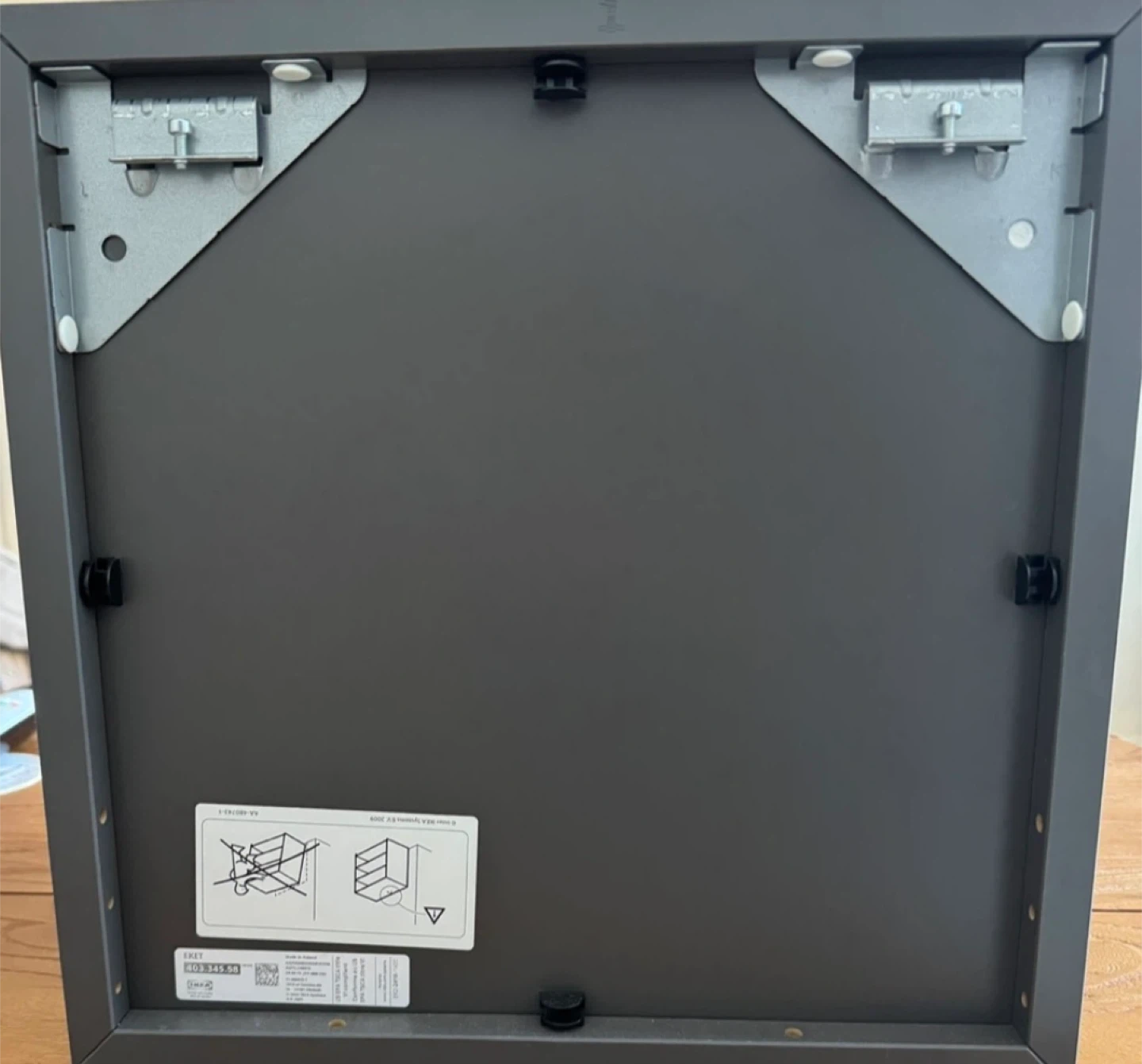 IKEA EKET Wall Shelf Unit in Gray - photo 4