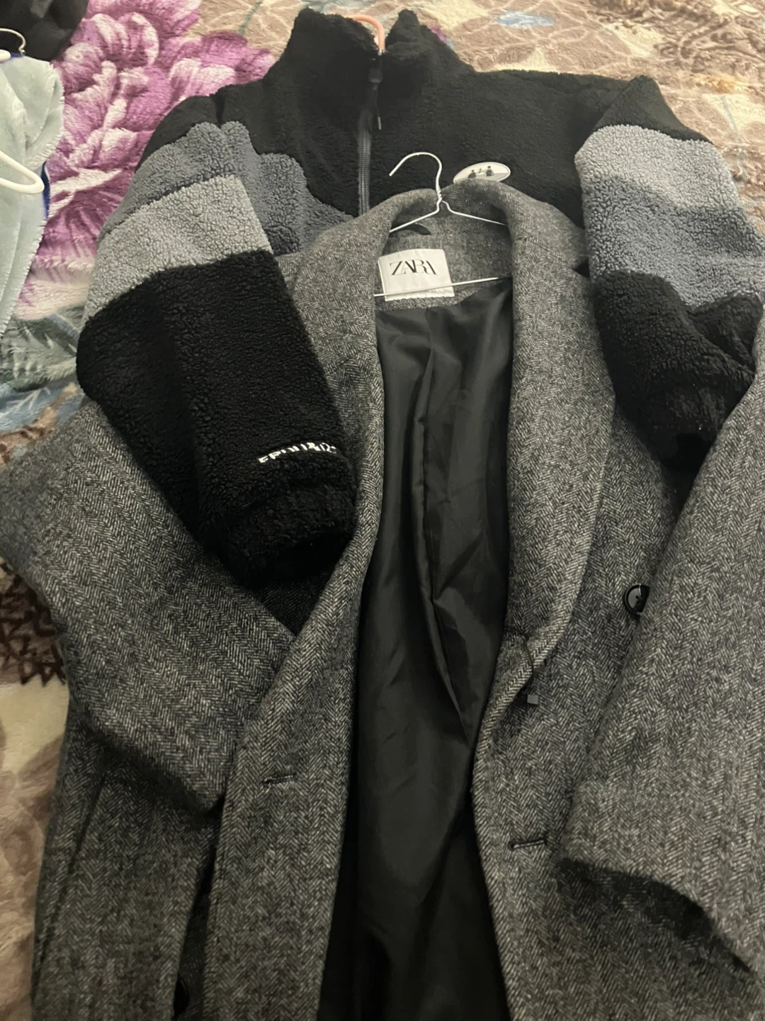 Fleece jacket/ Pea Coat - photo 5