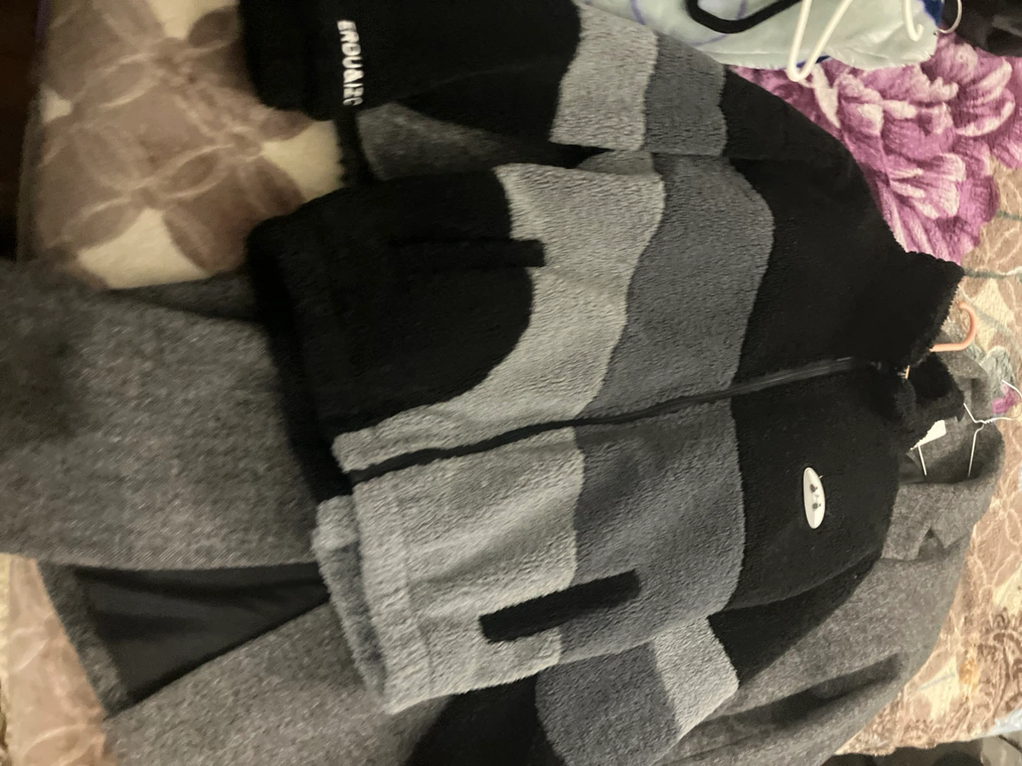 Fleece jacket/ Pea Coat - photo 4