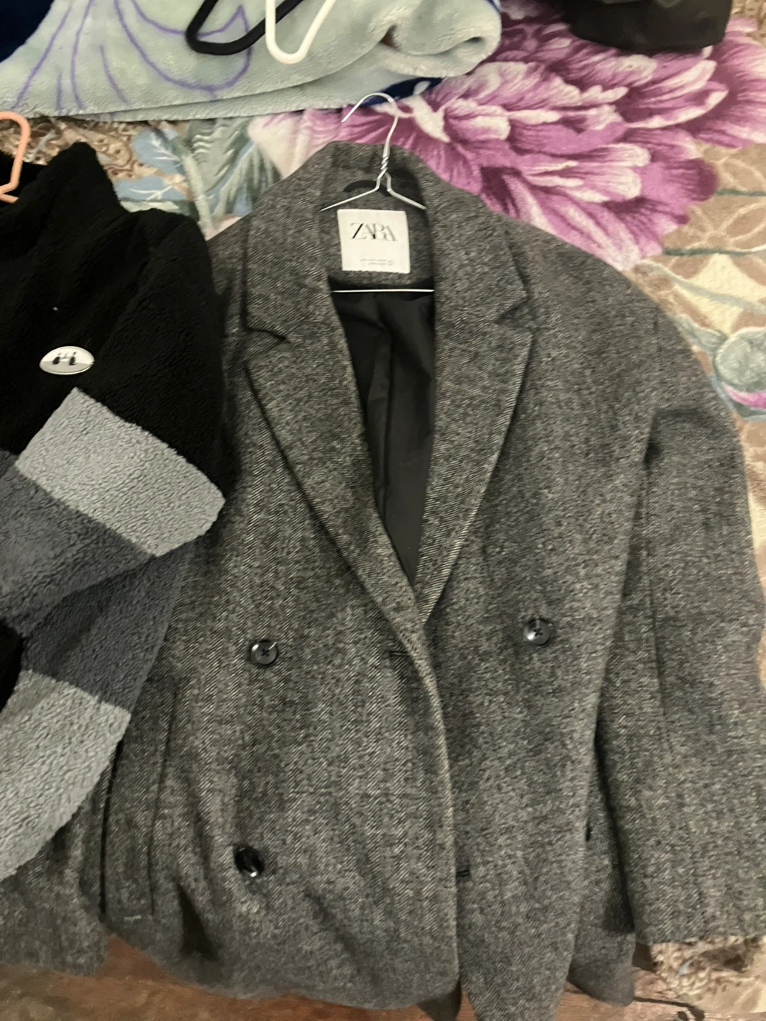 Fleece jacket/ Pea Coat - photo 2