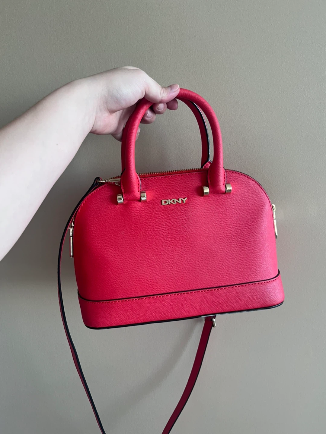 DKNY Dome Satchel Handbag