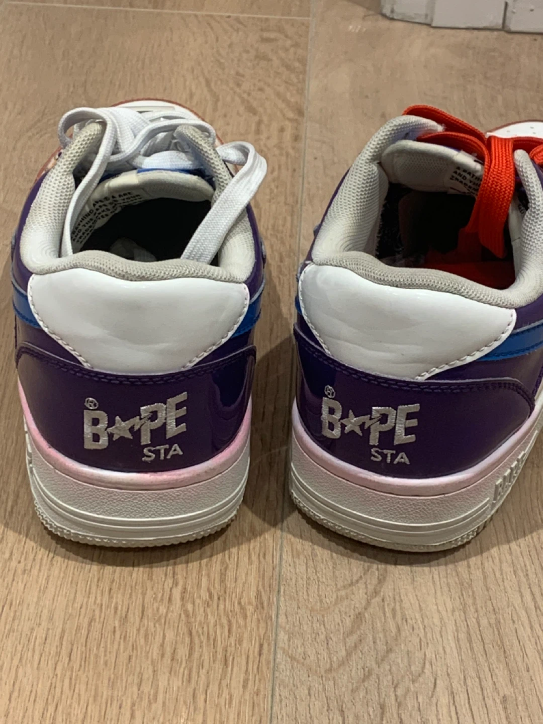 ❤️ BAPE STA 20th Anniversary Sneakers Size 7 🩷 - photo 4